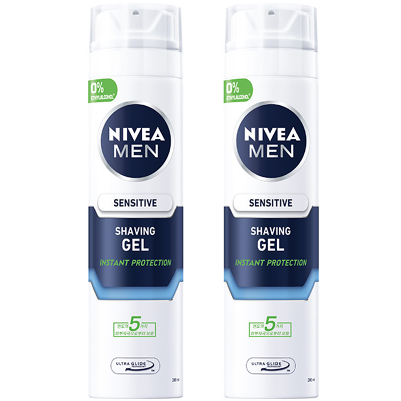 니베아 맨 센서티브 쉐이빙 젤, 200ml, 2개 10,970원