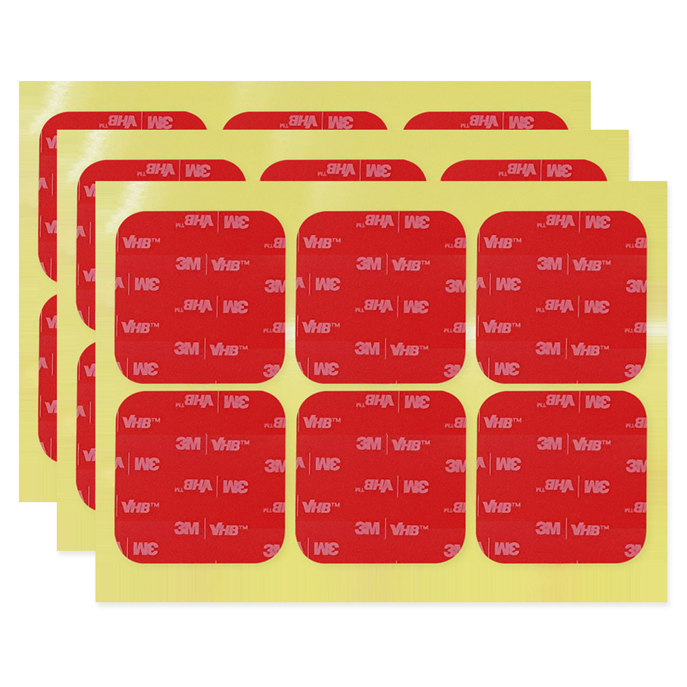 브이에이치비 초강력 아크릴폼 사각형 투명 양면테이프 65 x 65 mm 6p, 3개, 현재가 21,900원