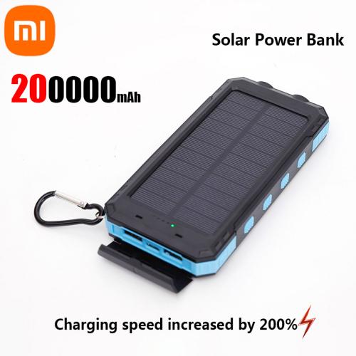샤오미 솔라 200000 mAh 보조베터리 휴대용 대용량 충전기 iPhone Samsun Huawei용 호환 120W 초고속 충전 24,750원