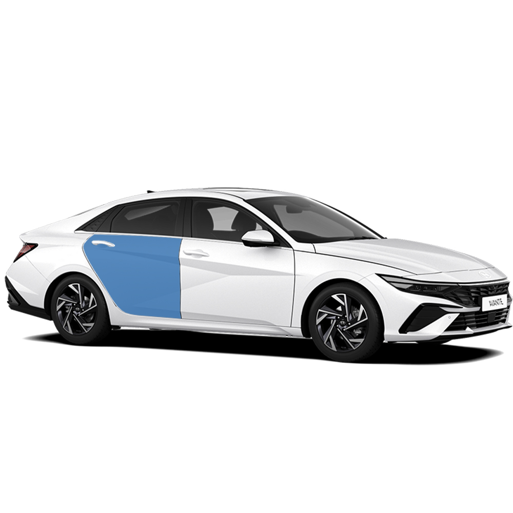 스킨엑스 아반떼 CN7 페이스리프트 도어풀커버 조수석 2열 PPF 차량보호필름, 1개 90,000원