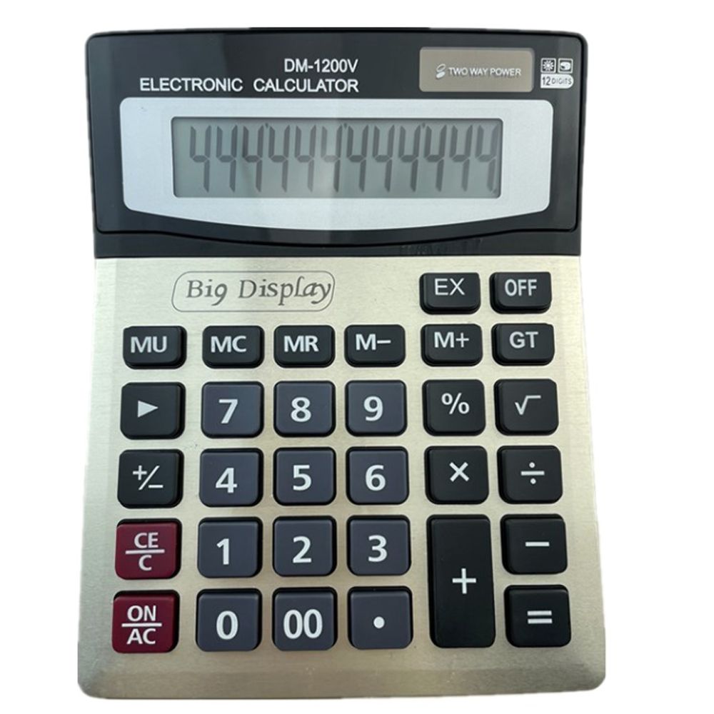 태양열 계산기 전자계산기 DM-1200V, 1개 7,400원