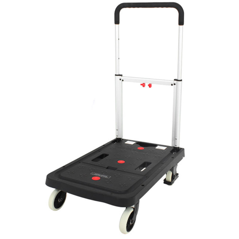 로티홈시스 플랫폼 핸드카트 브레이크형, 블랙, 1개 69,900원