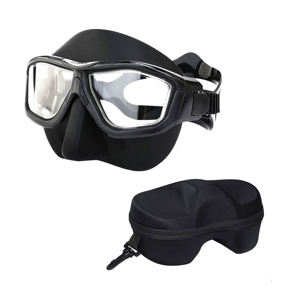 플로디 프리다이빙 마스크 스노쿨링 케이스 세트, 블랙 37,900원