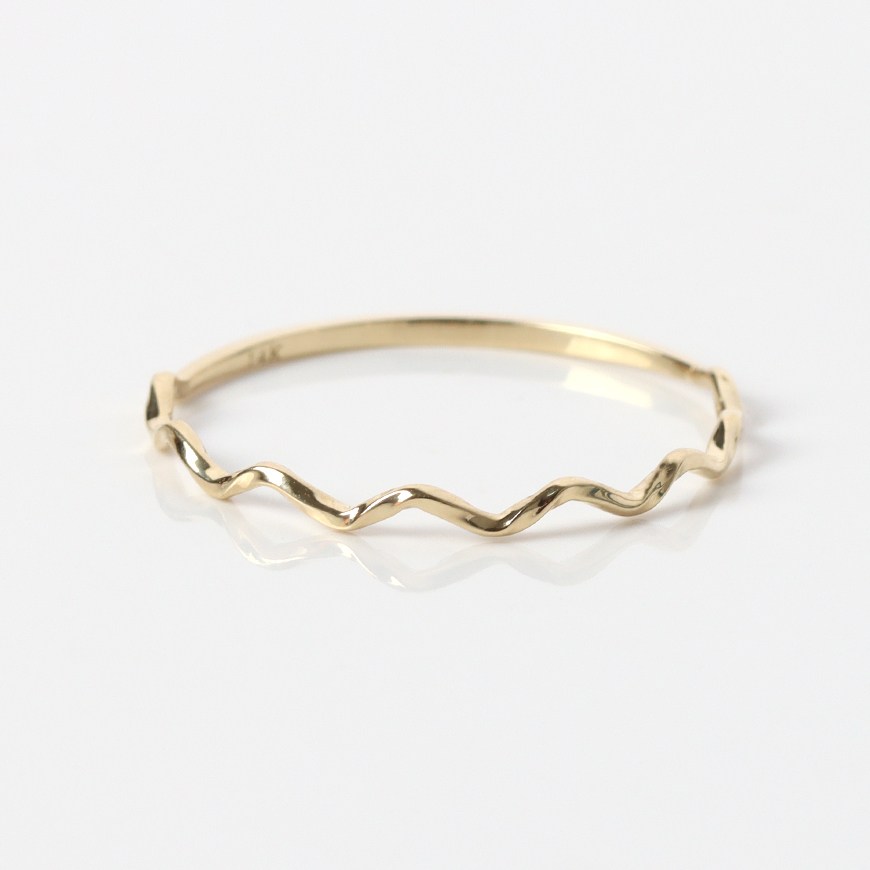 전체 14K 금 물결 레이어드 실 링반지 126,800원