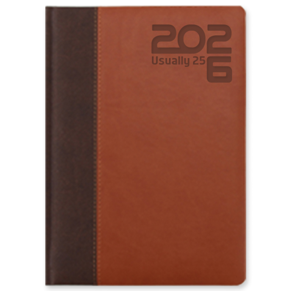 양지 2026년 1면1일 다이어리 유즈어리25B, 브라운/탄 20,500원
