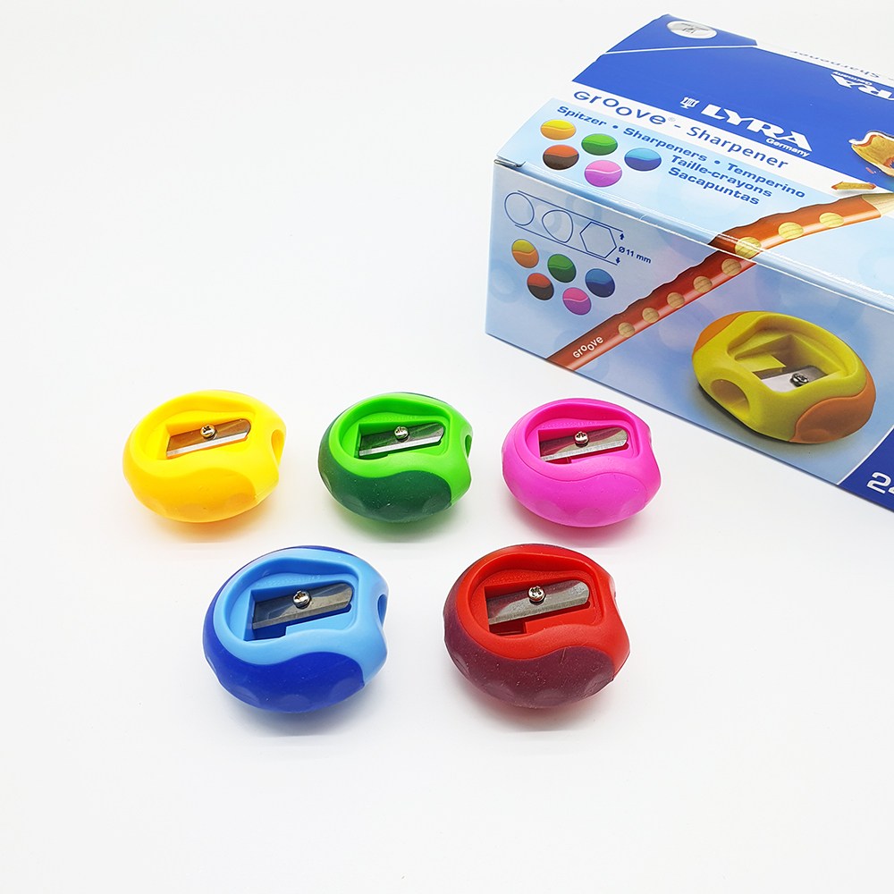 리라 그루브 연필깍이 1구 점보전용 굵은연필용 색상랜덤발송 2,000원