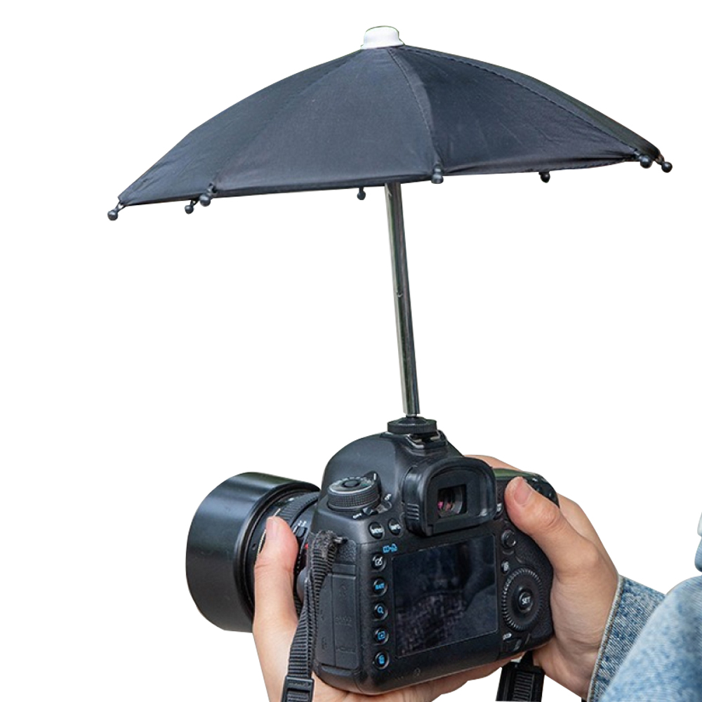 리브에잇 카메라 햇빛가리개 핫슈 우산, 1개, 단일상품 8,710원