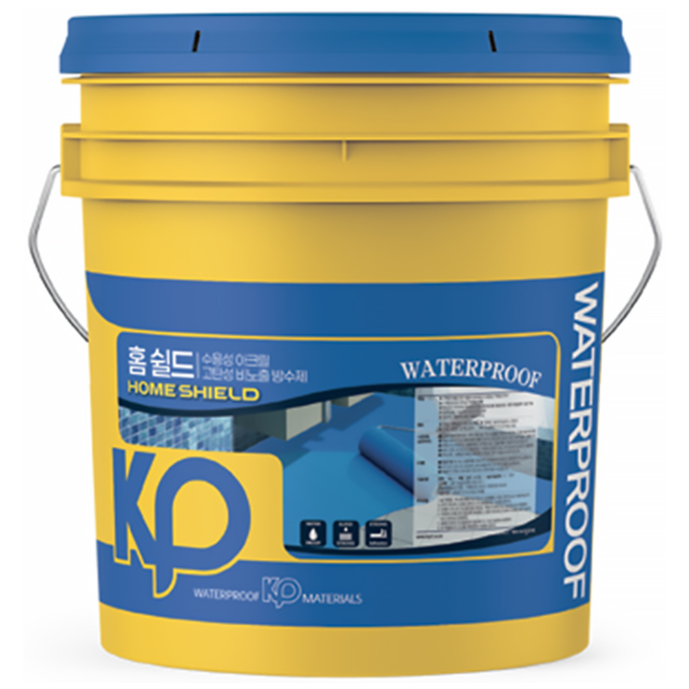 KP 홈쉴드 수용성아크릴고탄성비노출도막방수제 18kg, 1개, 18kg, 블루 108,000원