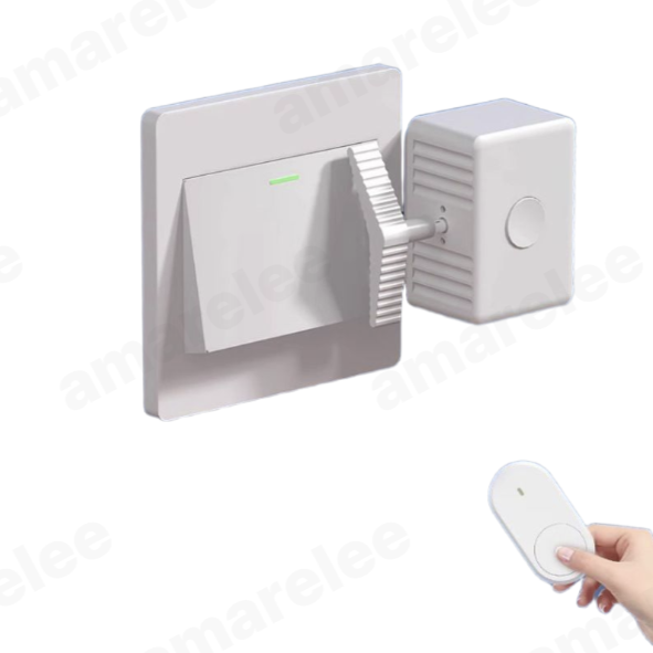 amarelee 불꺼주는기계 불끄는 스위치 누워서 형광등끄기 불끄기 원격 전등 자동 무선, 01.적외선호스트+스퀘어리모컨 1(장거리) 10,900원