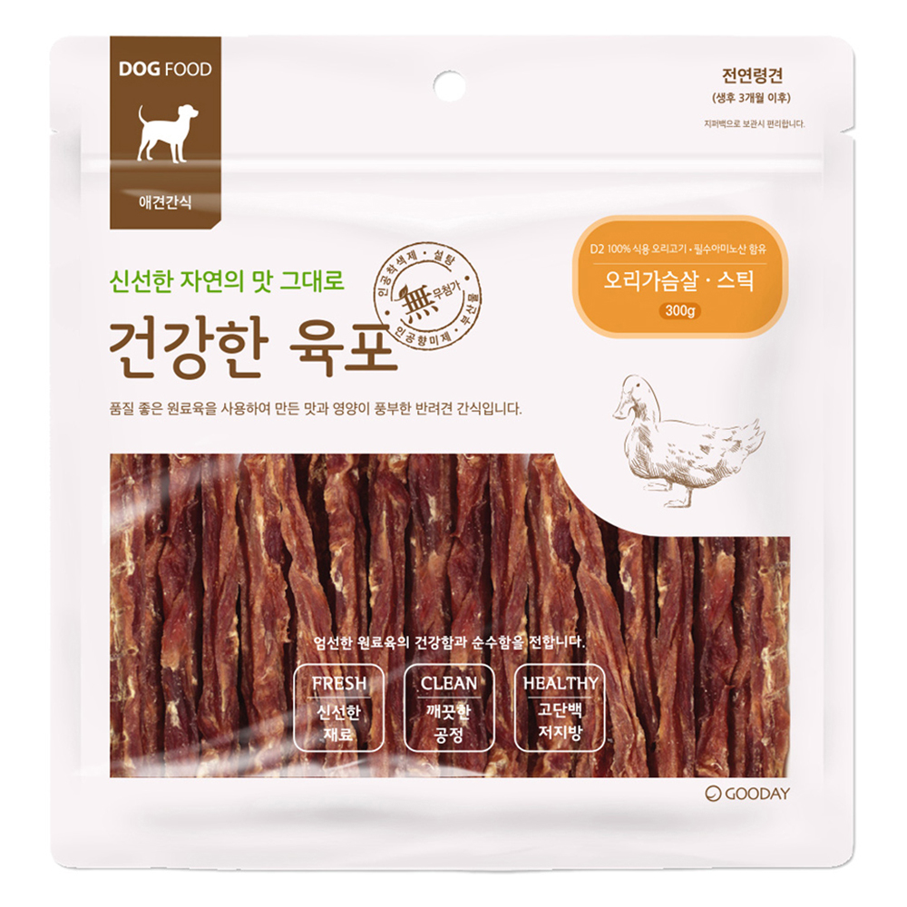 굿데이 강아지 건강한 육포 10,620원
