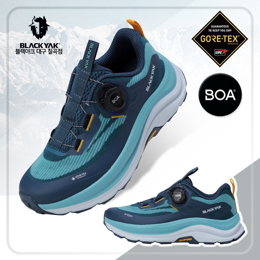 블랙야크 트레일러닝 하이퍼 펄스 D GTX 트레킹화 ABYSHXU958 219,000원