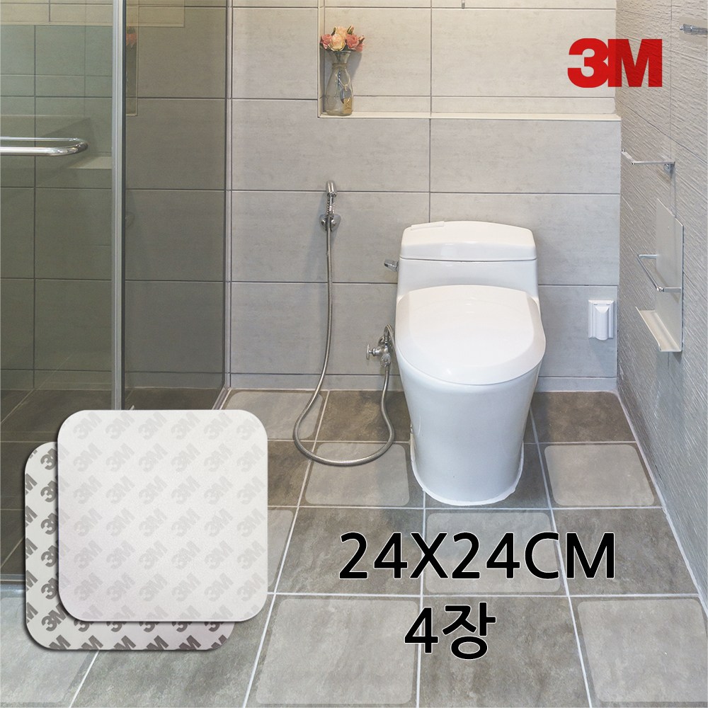 쓰리엠 SW 욕실타일용 투명 미끄럼방지 스티커 10,900원