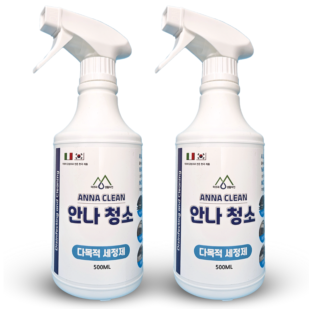 1+1 안나청소 100%환불보장 후드기름때제거 주방 인덕션 오븐 냉장고 청소 클리너, 2개, 500ml 17,900원