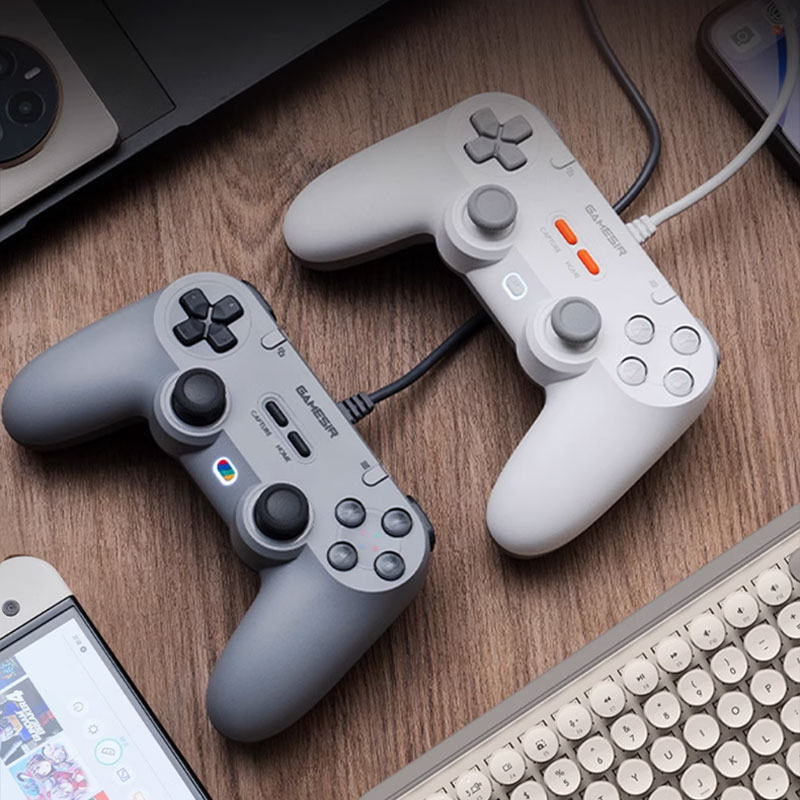 [SMTONE] GAMESIR 게임서  T3 Lite 유선 게임 컨트롤러 게임패드 여우시리즈 레트로  pc/switch/ XBOX 저지연 20,500원