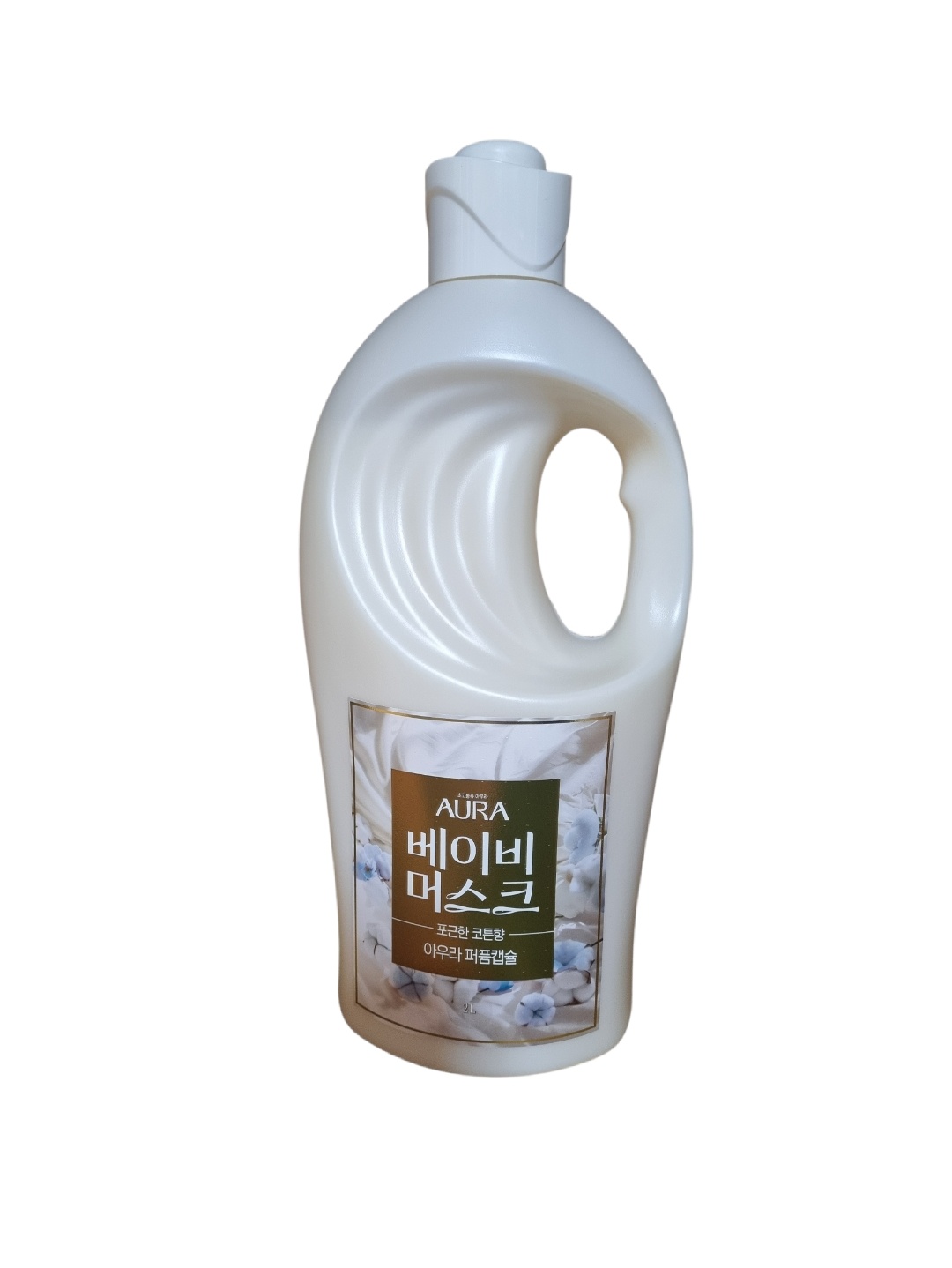 아우라 초고농축 퍼퓸캡슐 섬유유연제 베이비 머스크 포근한 코튼향 용기 11,000원