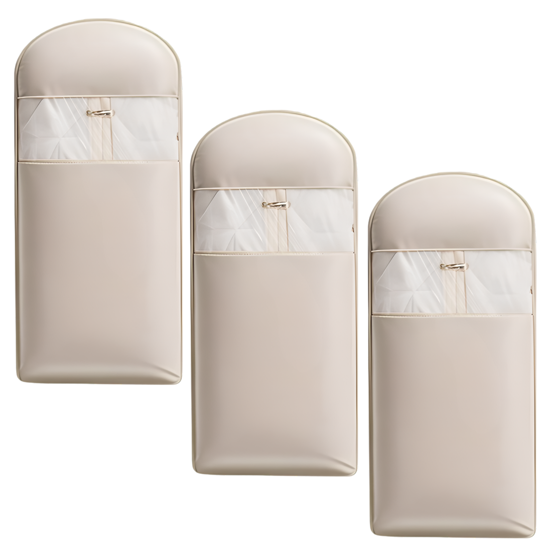 리앤솜 스페이스다운 옷걸이형 압축팩 파우치 압축커버, 1세트, 3개입 41,900원