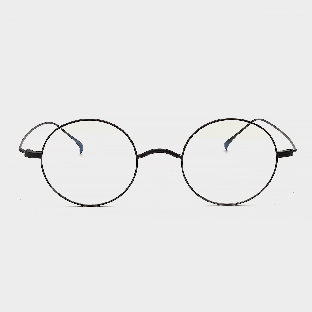 팀베리스 POLY 심플 라운드형 미니멀 림락 티타늄 안경 142,500원