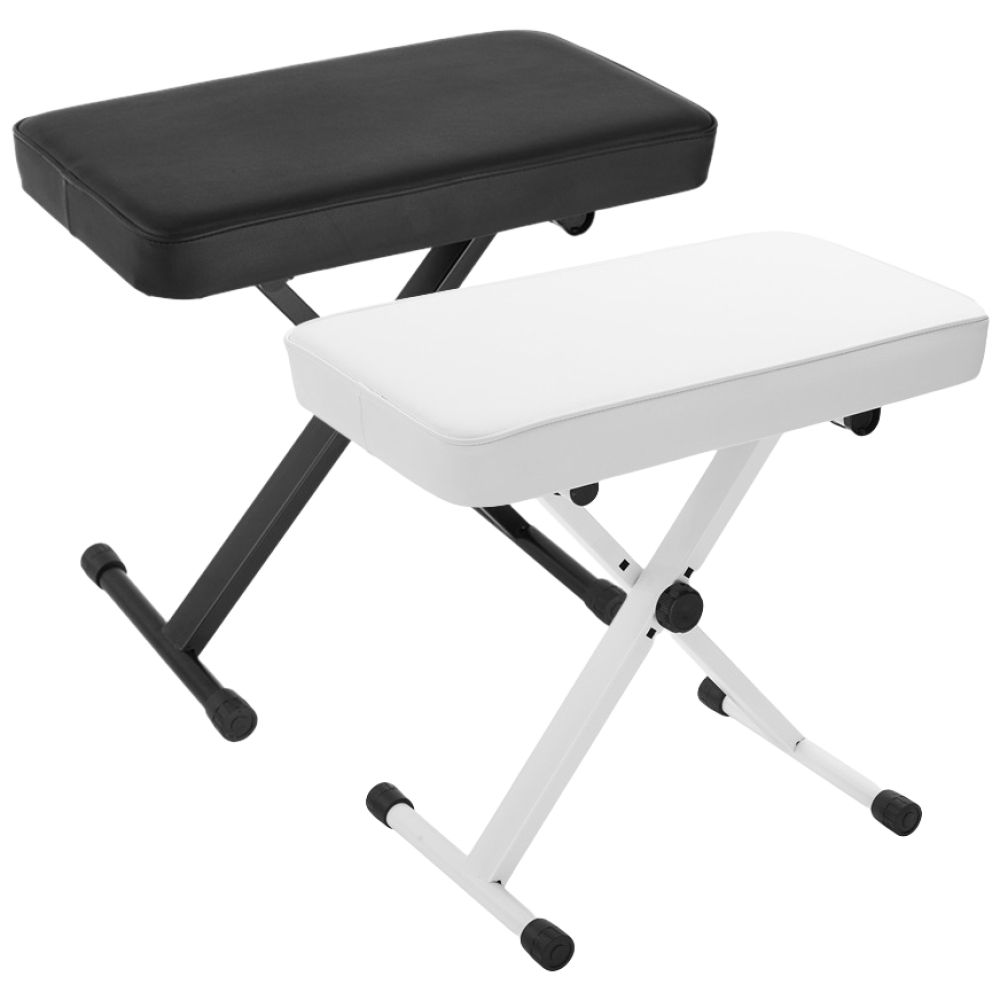 위고뮤직 3단 높이조절 디지털 피아노 전자 키보드의자 HY-701, 블랙, 1개 29,000원