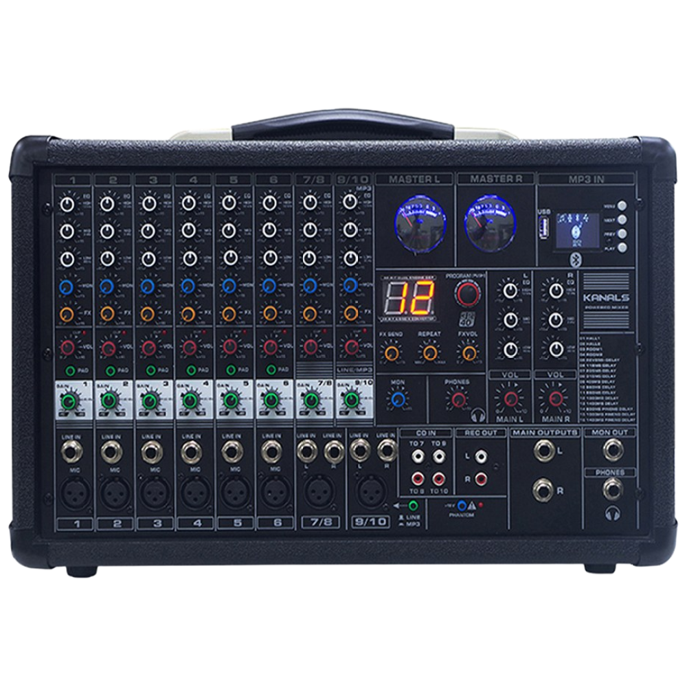 파워드앰프 카날스 BKM-800 800W 에코믹싱 블루투스/USB/MP3/녹음기능, SM 607,600원