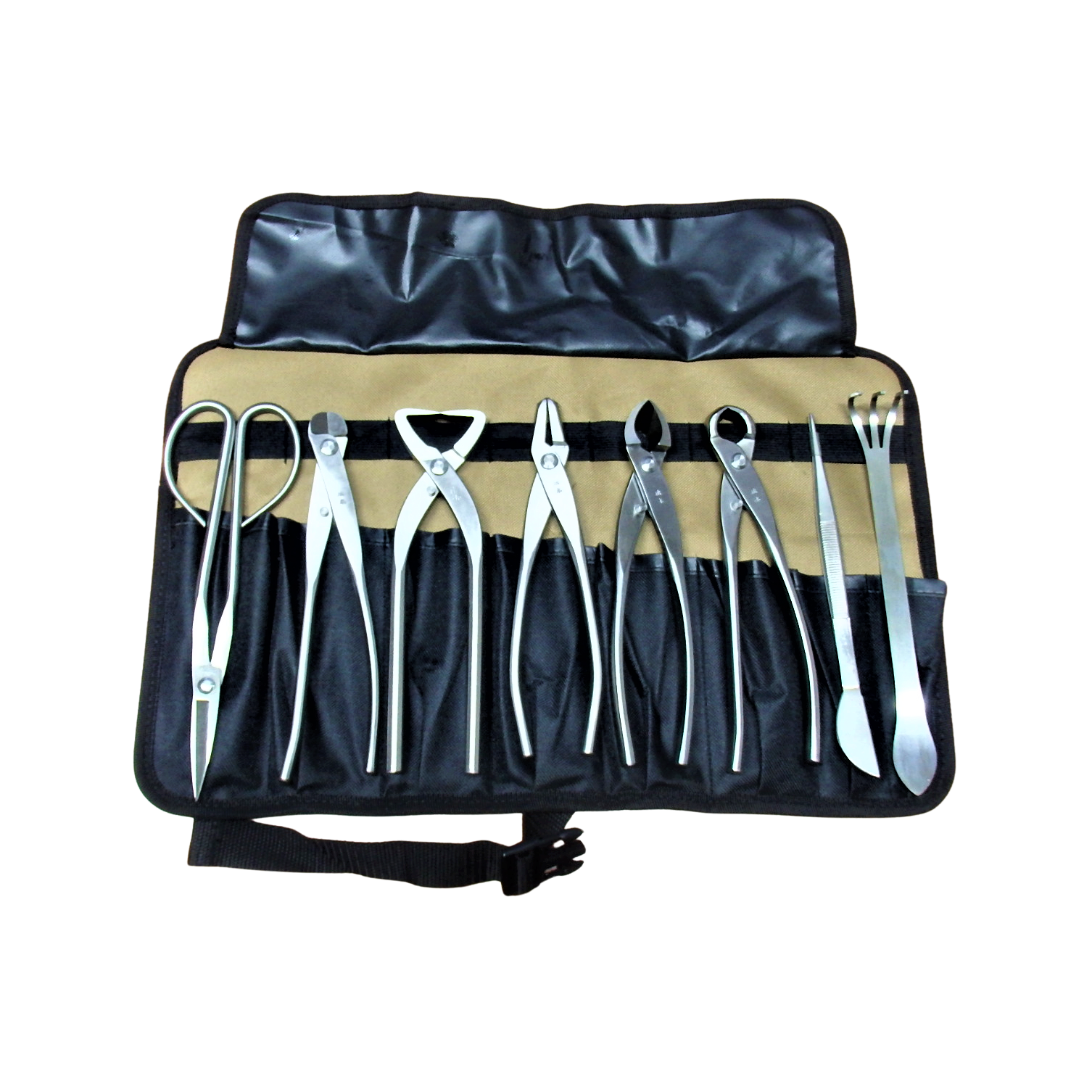 꽃누리가드닝 프리미엄 분재도구 8종 가지가위, 혹가위, 세지가위, 세발갈퀴, 핀셋, 전지가위, 전정가위,쪼개기가위 120,000원