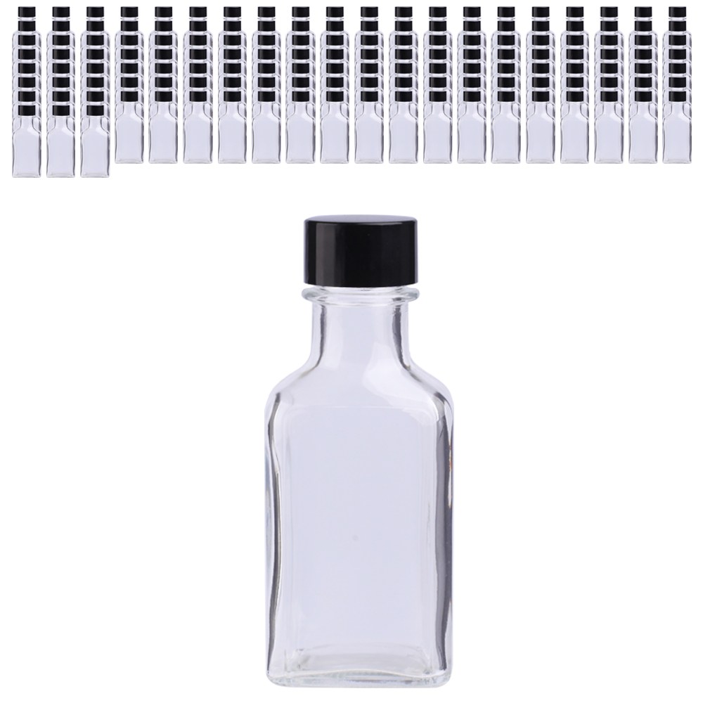 가인글로벌 위스키납작100AA(S) 유리병 와인캡 블랙, 144개, 100ml 125,000원