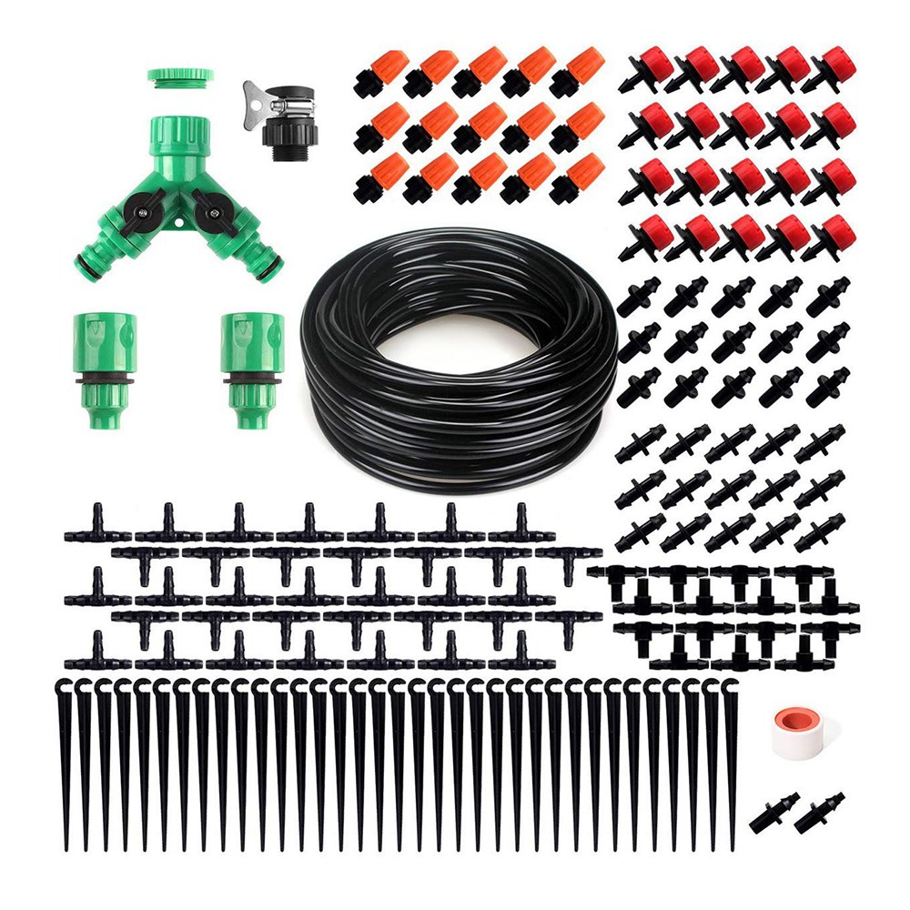 아모란나 정원 텃밭 자동급수 호스 & 노즐 풀세트 호스 40M+미스트노즐헤드+드립노즐헤드 포함 총 14종 139P 29,900원