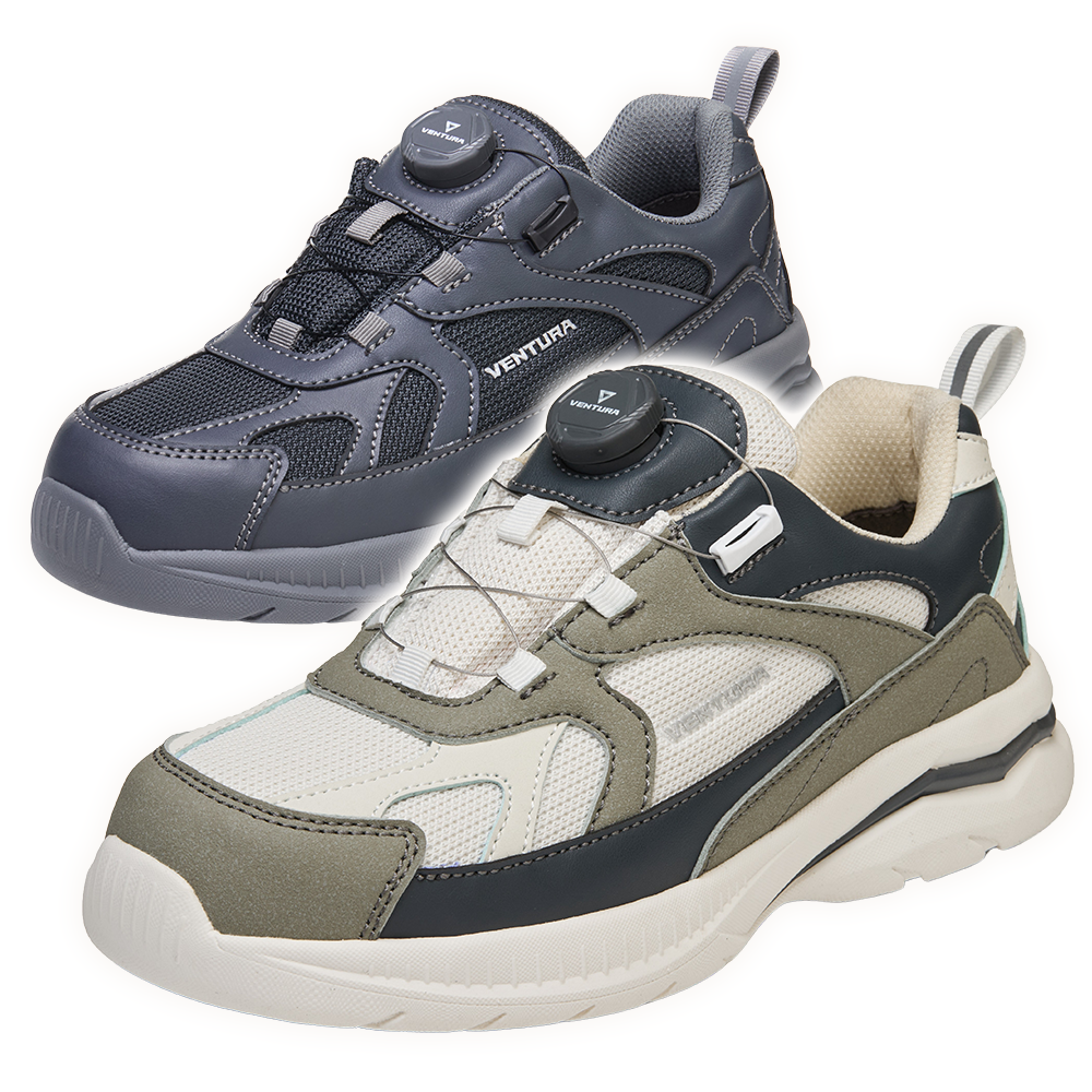 벤투라 KCS안전인증 다이얼 안전화 미끄럼방지 1등급 접지력 우수한 작업화 VT-005 52,900원