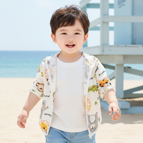 몽실이 썸머 베이비 여름점퍼 유아 아동 아우터 여름 바람막이 면100 13,900원