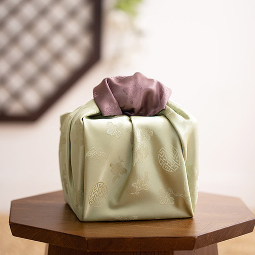 보자기 포장 완제품 (양단 그린) 25,000원