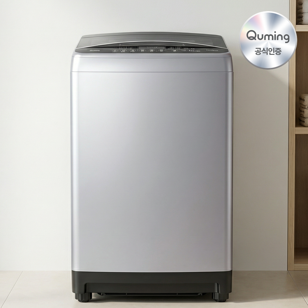 현대큐밍 통돌이 일반 세탁기 WFE112TSA6 12kg 원룸 오피스텔 실버, 실버, WFE112TSA6 329,000원