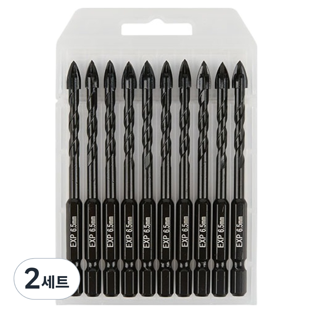 이엑스파워 만능드릴비트 6.5mm 10p 세트 29,400원