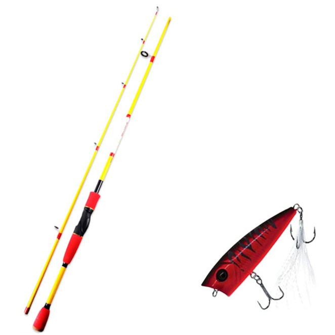 아피스 배스게임 XT 루어 낚싯대 옐로우 + 다미끼 디팝 70 하드베이트 루어 277P RED TIGER 7,250원