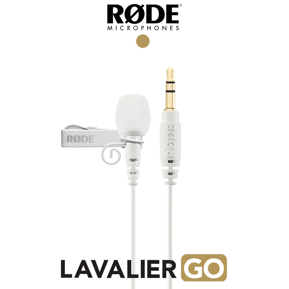 [정식수입품] 로데 라발리에 고 핀마이크 RODE Lavalier GO 방송용 콘덴서 마이크 화이트_이벤트진행중 114,000원