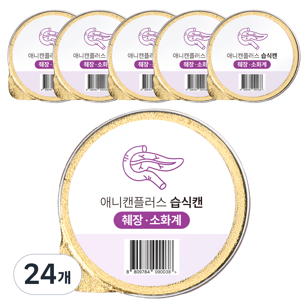 애니먼 반려동물 애니캔 플러스 췌장 습식사료, 30g, 24개 33,440원