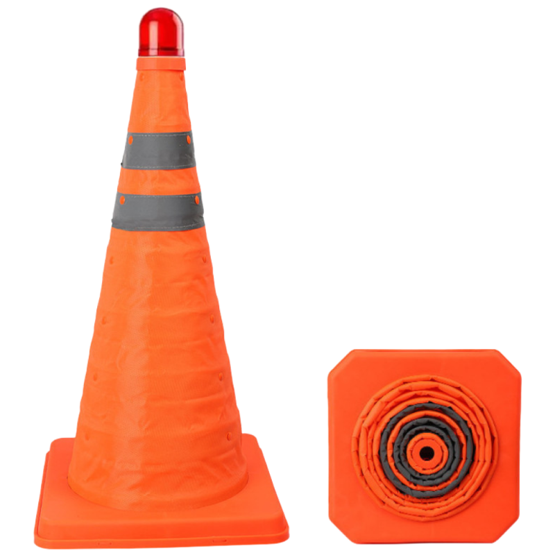 셔니엘 2차사고방지 안전삼각대 LED 비상용 접이식 칼라콘대형, 1개 13,100원