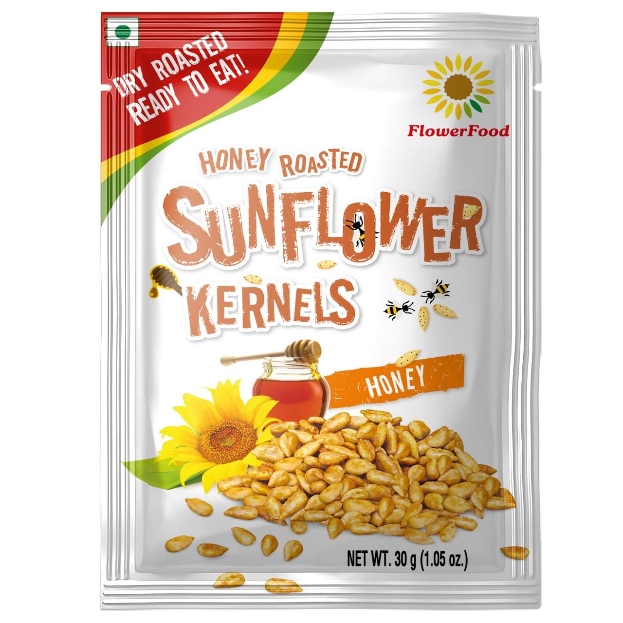 플라워푸드 구운 해바라기씨 꿀맛 소포장 견과, 10개, 30g 11,600원