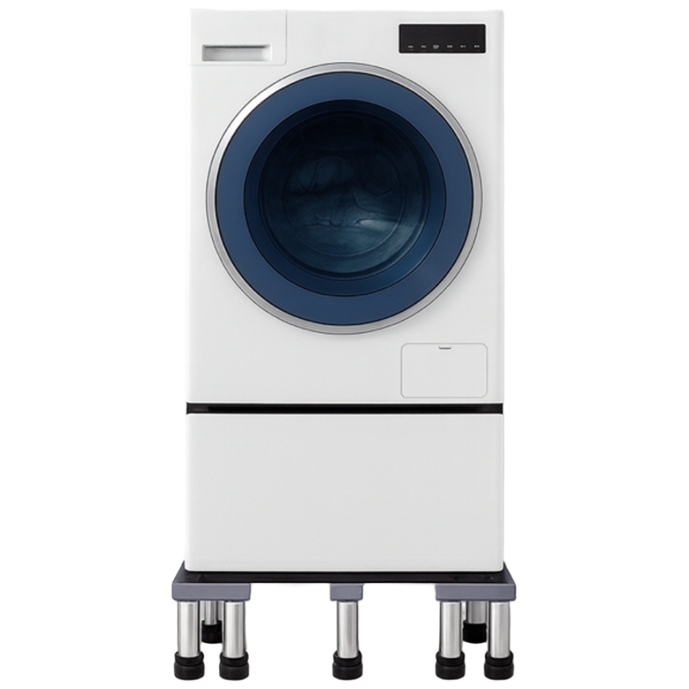 빅사이즈 세탁기 받침대 20cm 16발 높이조절 드럼 통돌이 건조기 소음차단, 1개, NZ-BIG20cm16 98,900원