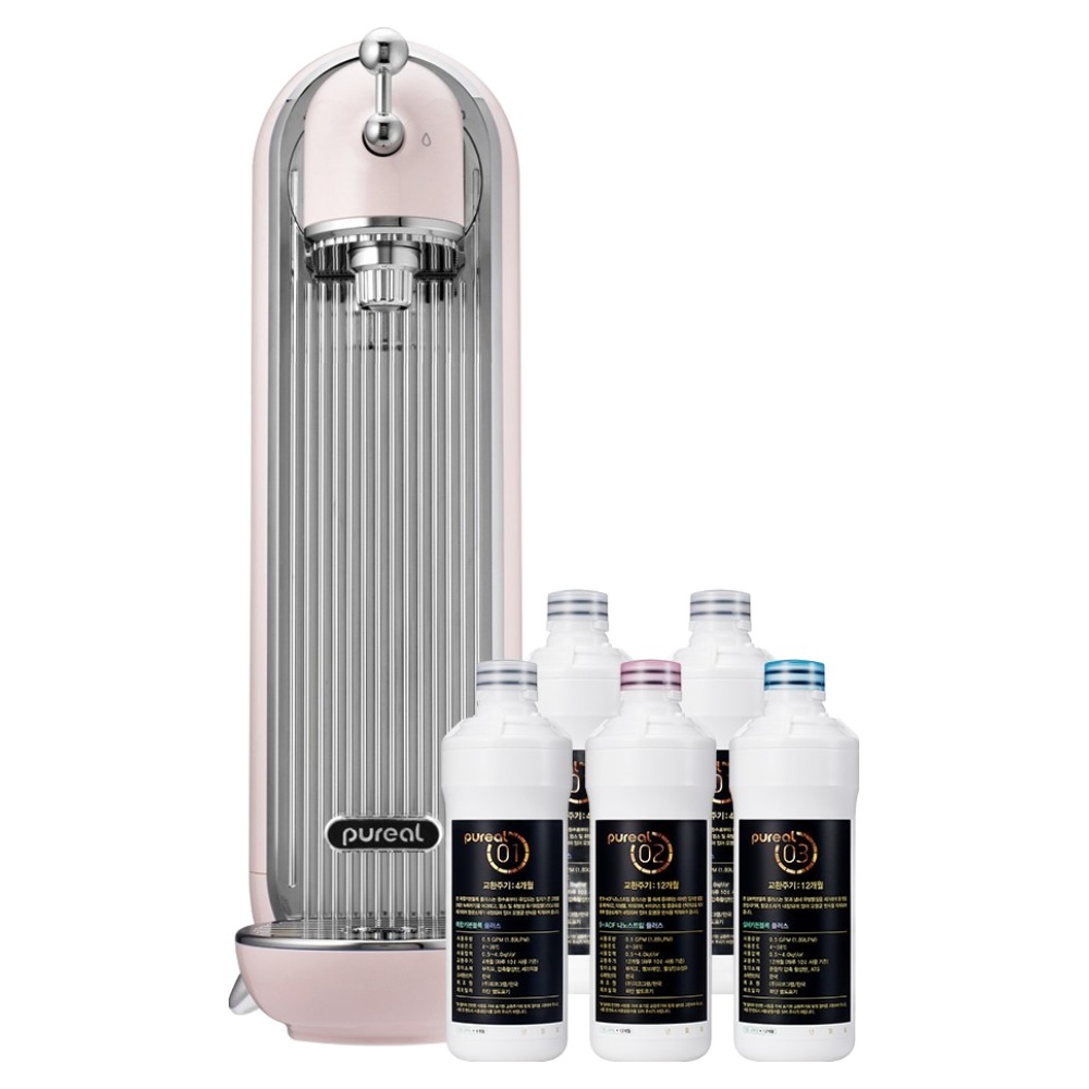 퓨리얼 유로 체인저 직수 정수기 페일핑크 + 필터 세트 PPA-300 방문설치, PPA-300 262,000원