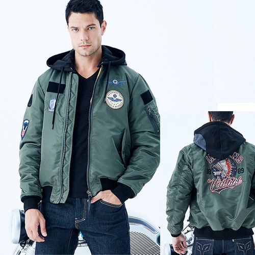 기사미 전문라이더 밀리터리스타일 항공점퍼 (보호기능) CJ00239 Green 188,000원