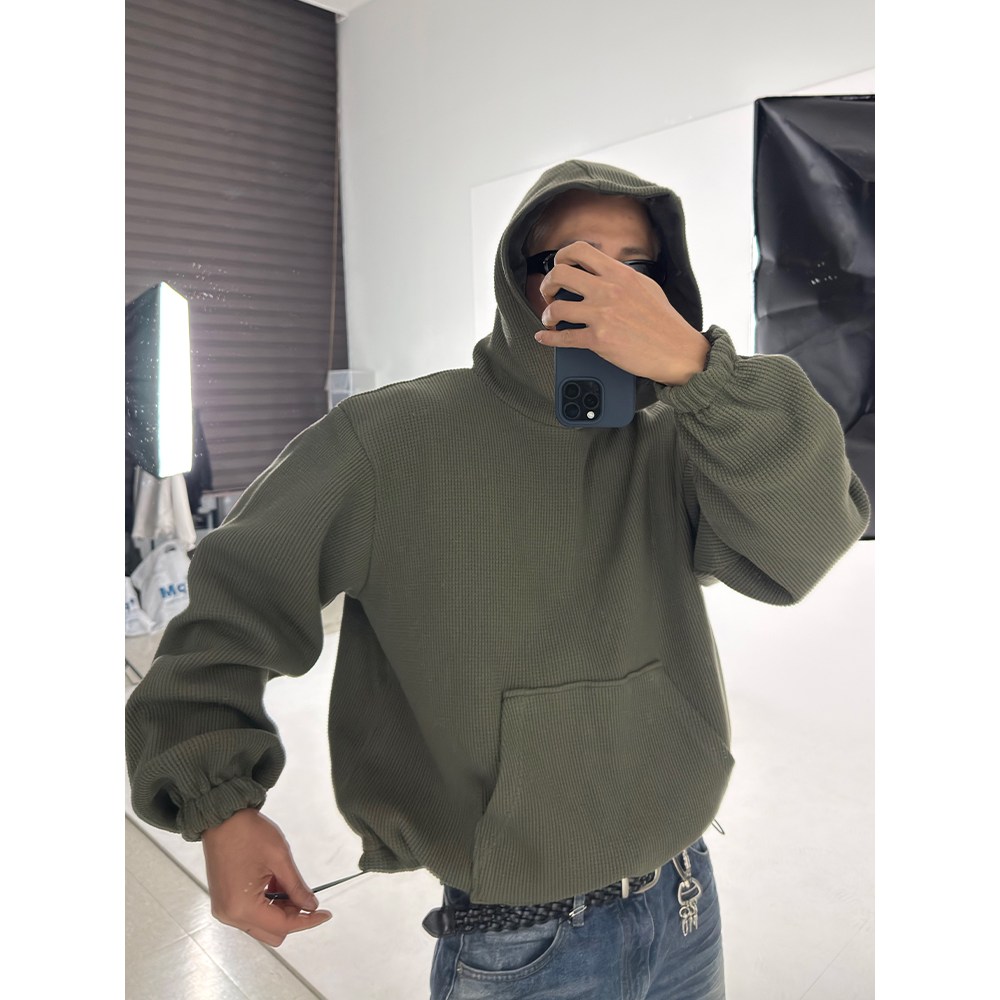 남자 와플 리버시블 후드 아노락 빅사이즈 아웃도어 기능성 오버핏 남자티셔츠 큰옷 도프룸 125,800원