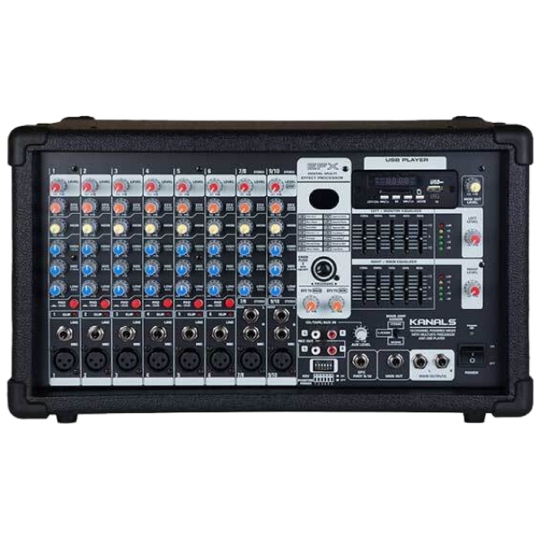 카날스 EMP-1300 파워드믹서 2CH 1300W 1,690,000원