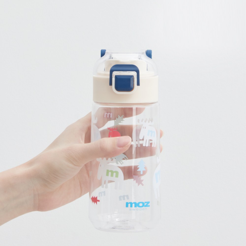 MOZ 스웨덴 원터치 트라이탄 키즈 보틀 물병, 1개, 480ml, 아쿠아블루 15,900원