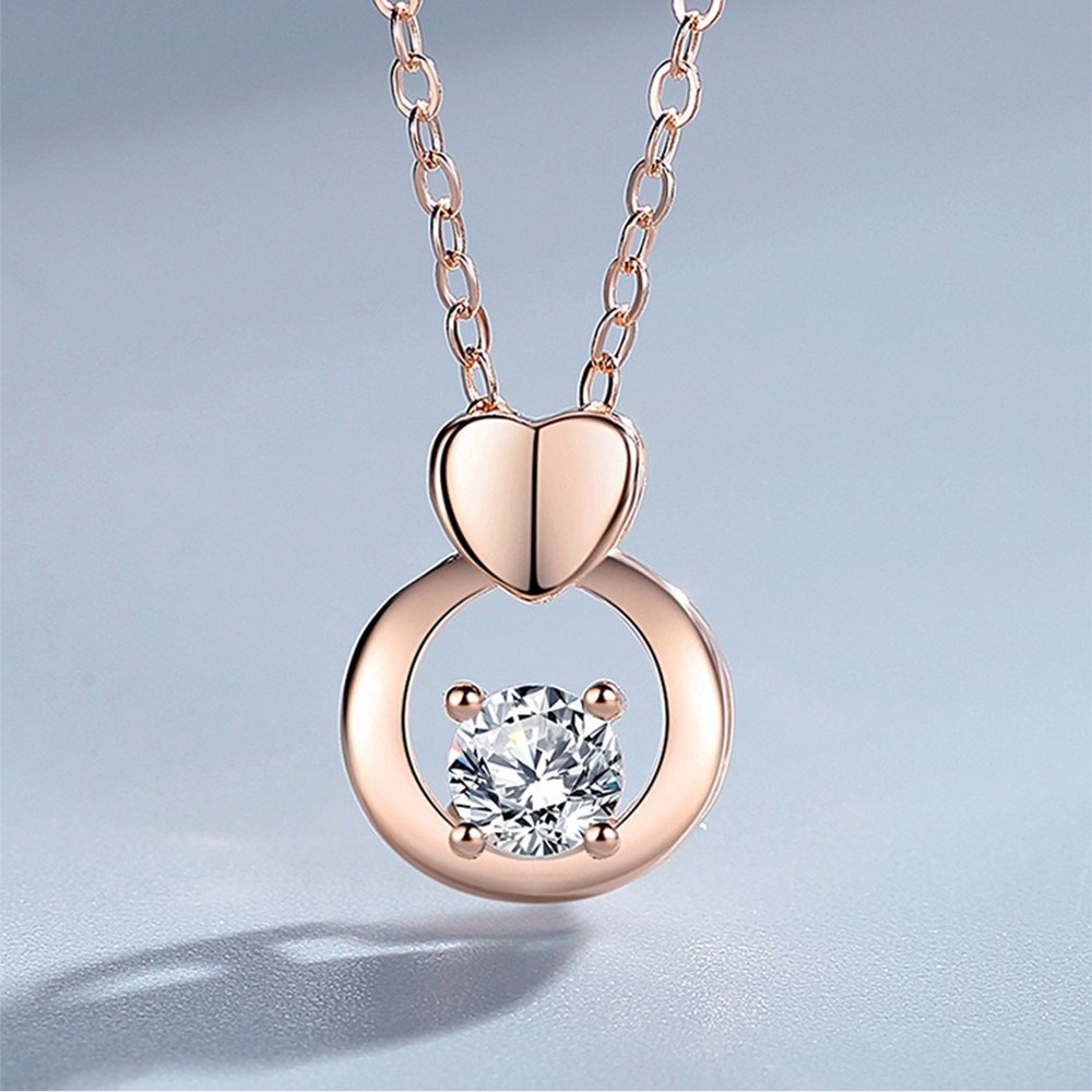 ONRA 여성  18K 도금 심플 데일리 하트 샤이니 목걸이 28,800원