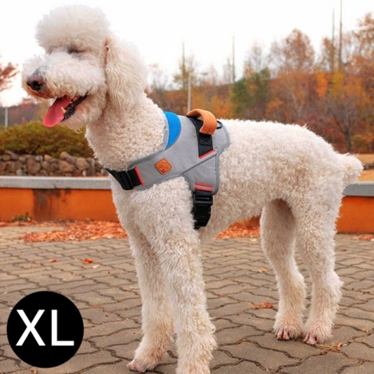 패리스독 강아지 아웃도어 하네스 (그레이) (XL), 상세페이지 참조 27,090원