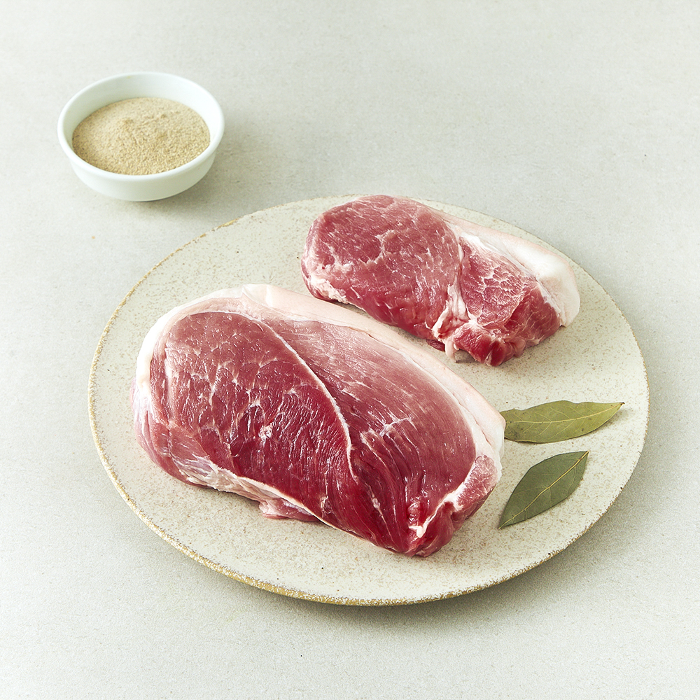 [로켓프레시] 선진 포크한돈 미박 앞다리 수육용 1kg + 분말스프 2p 세트 (냉장), 1개 16,990원