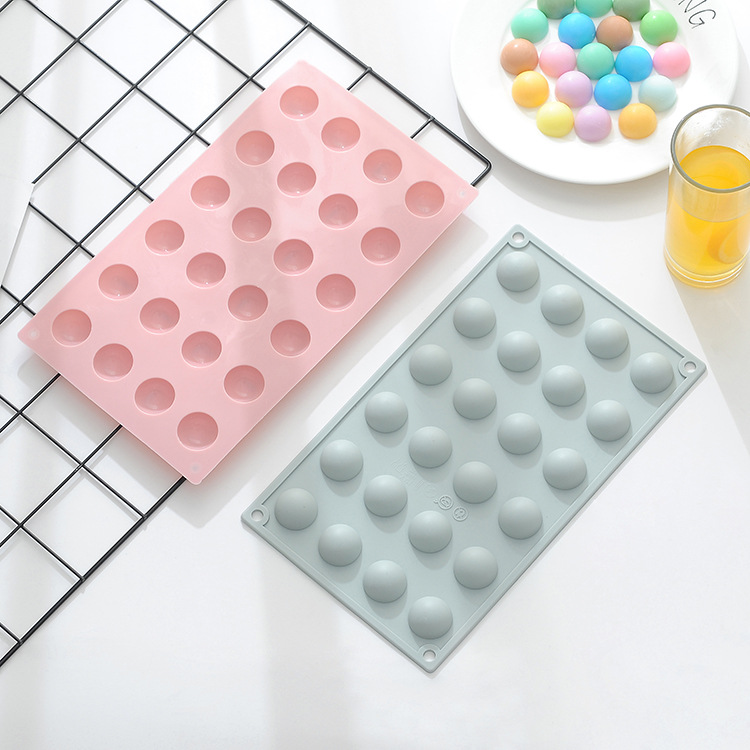 이홈베이킹 실리콘몰드 미니얼음틀 반구24구 핑크 블루 색상랜덤 1개 4,000원