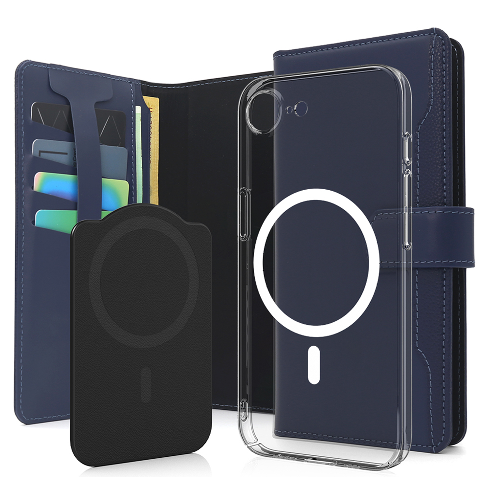 엑씨 허스크 천연 소가죽 카드 수납 분실방지 가죽 지갑 다이어리 + 맥세이프 호환 휴대폰 케이스 세트 34,510원