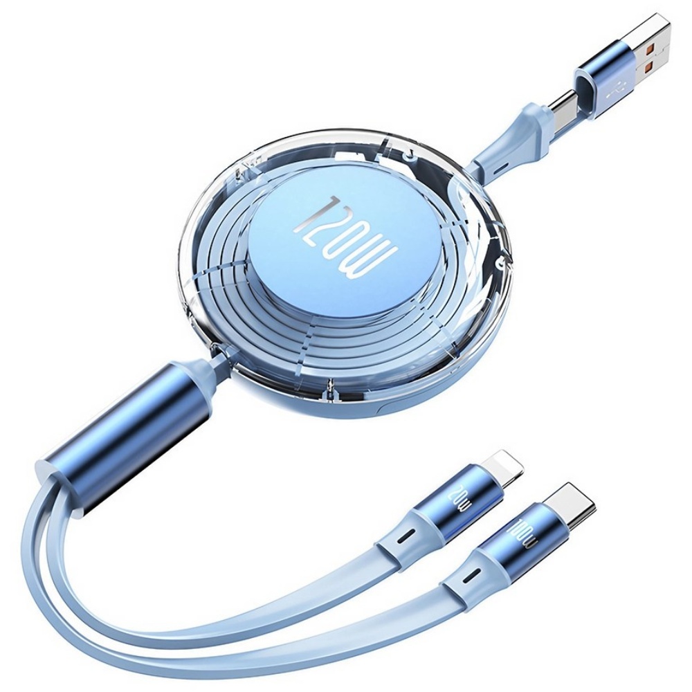 딜러버 올인원 100W 초고속 충전 릴케이블 7,900원