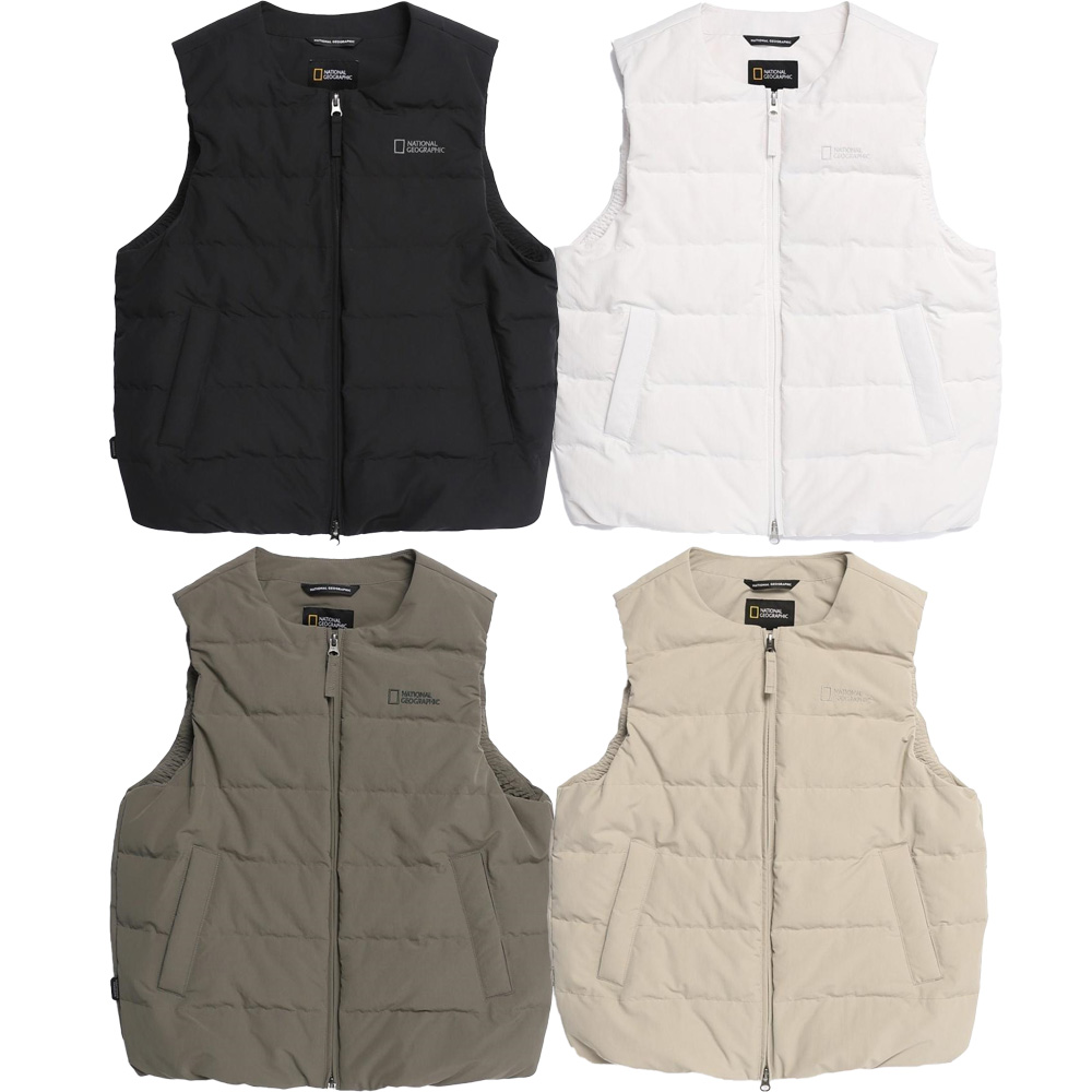 [25년도 신상품] 내셔널지오그래픽 패딩 조끼 경량 내셔널 헤론 베스트 역시즌 구스다운 + PXV다용도Bag 129,000원