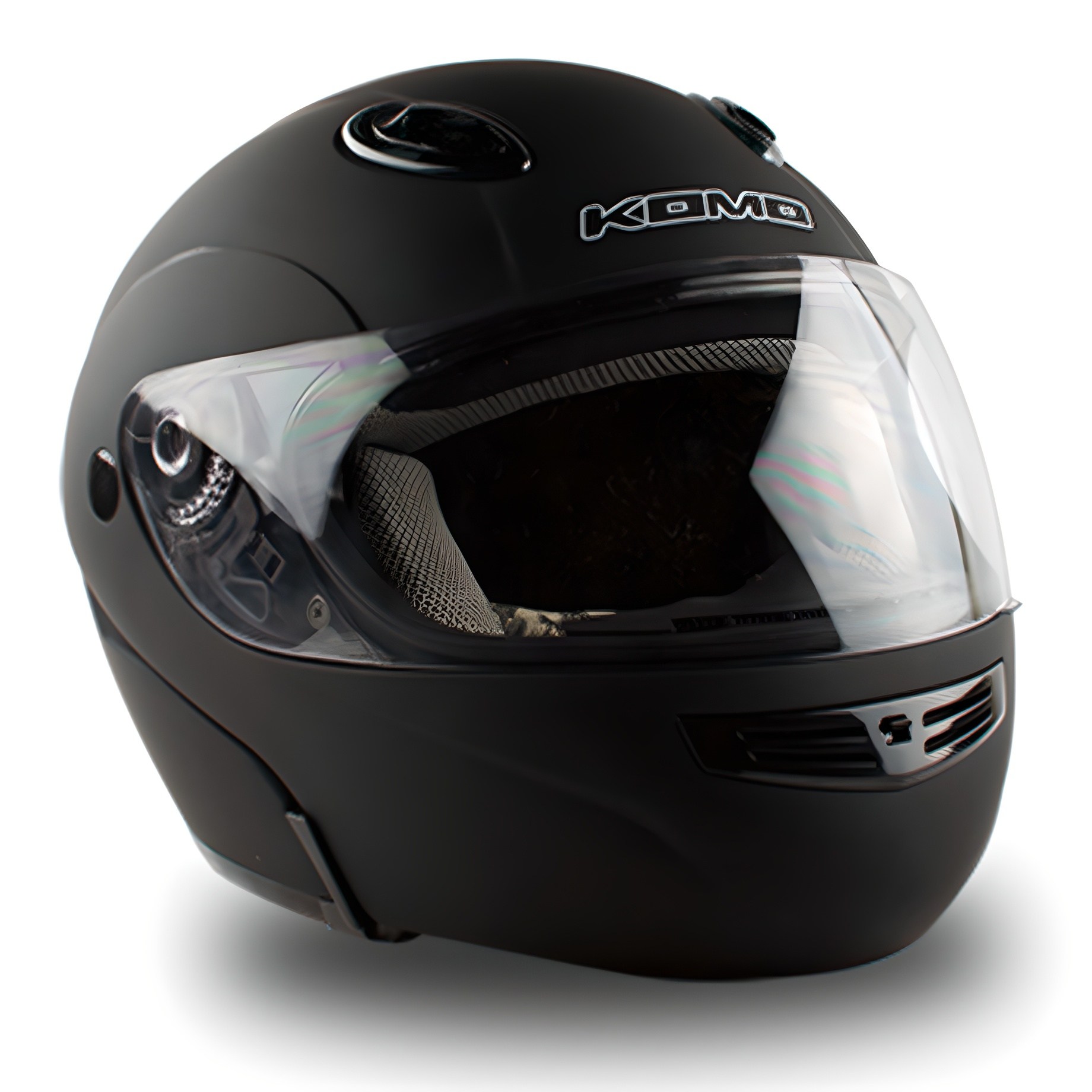 코모 풀페이스 시스템 헬멧 304, 무광블랙 55,000원